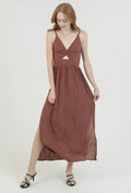 Front Side Slits Maxi