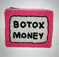 Botox Money Beaded Coin Purse