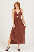 Front Side Slits Maxi