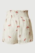 Girl's Flamingo Print Shorts