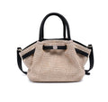 Straw Mini Crossbody Bag