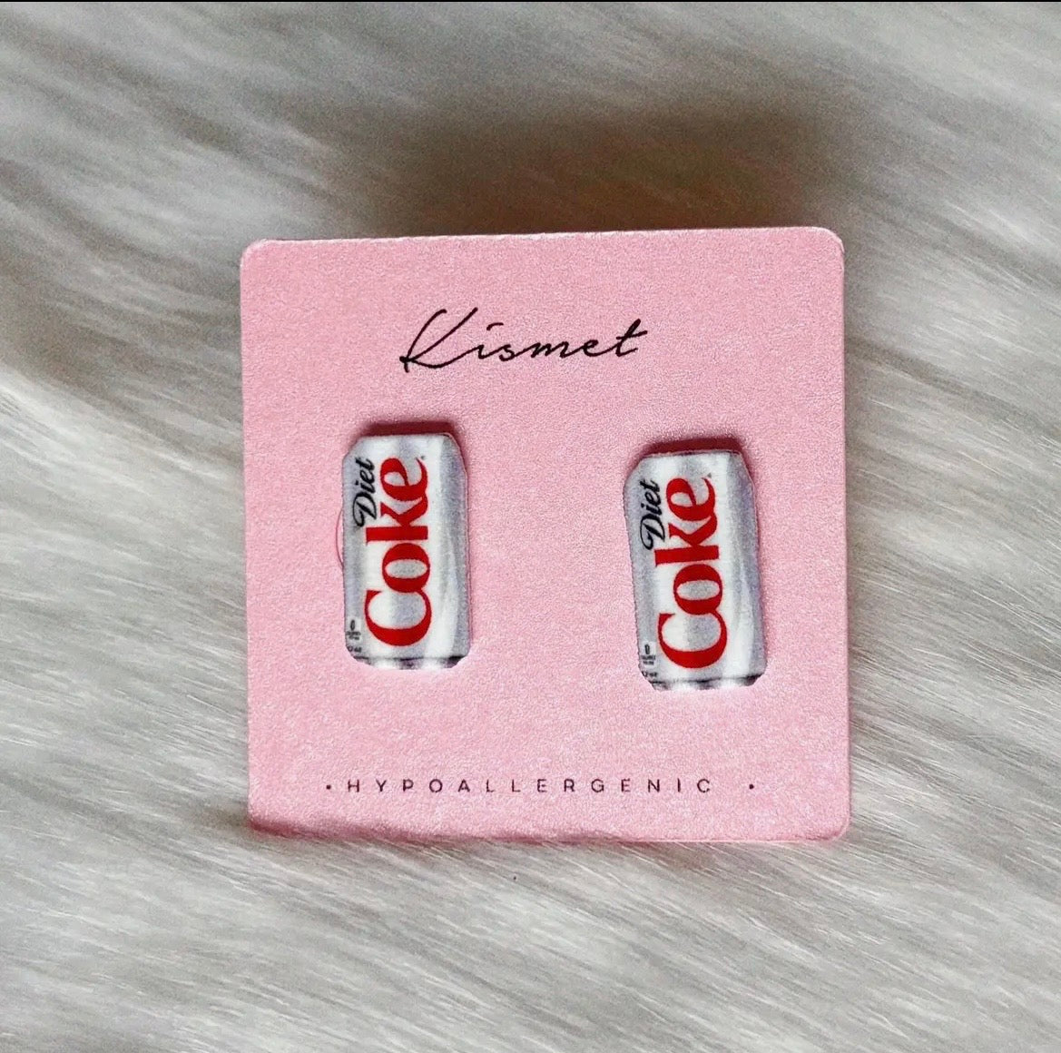 Diet Coke Earrings