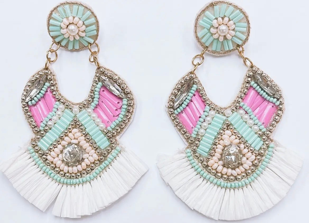 Glam Aztec Earrings