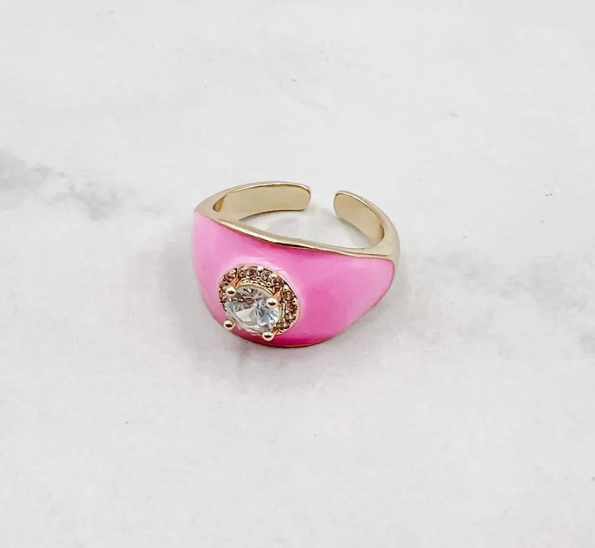 Irene Light Pink Ring