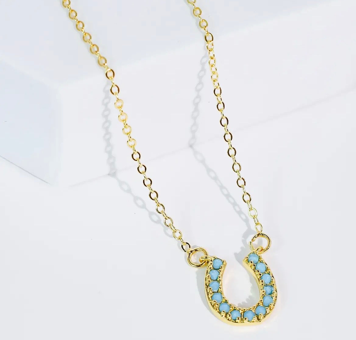 Lucky Charm Turquoise Necklace