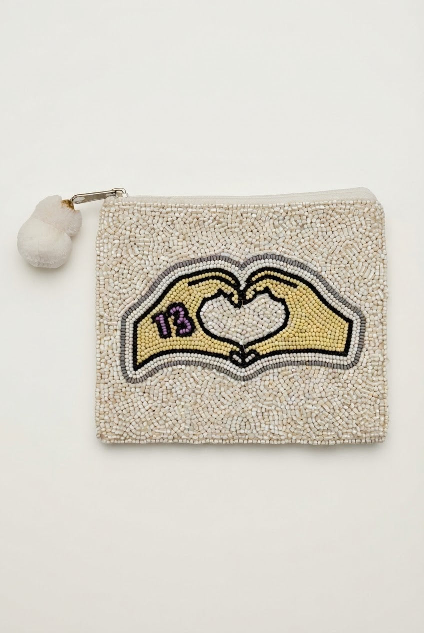 Beaded coin purses