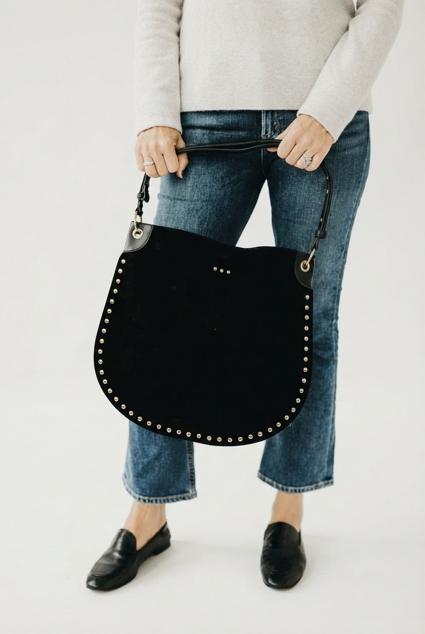 Dani Suede Hobo Bag