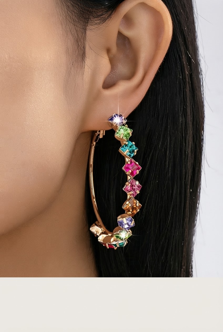 Multi-Color Rainbow Hoops
