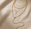 Dani Gold/Pearl Necklace