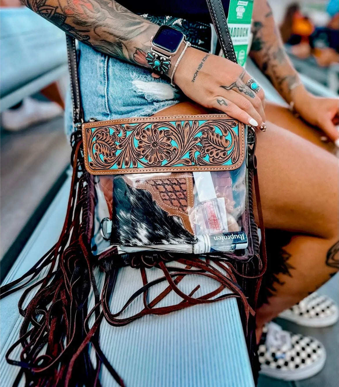 Clear Crossbody Country Concert Purse