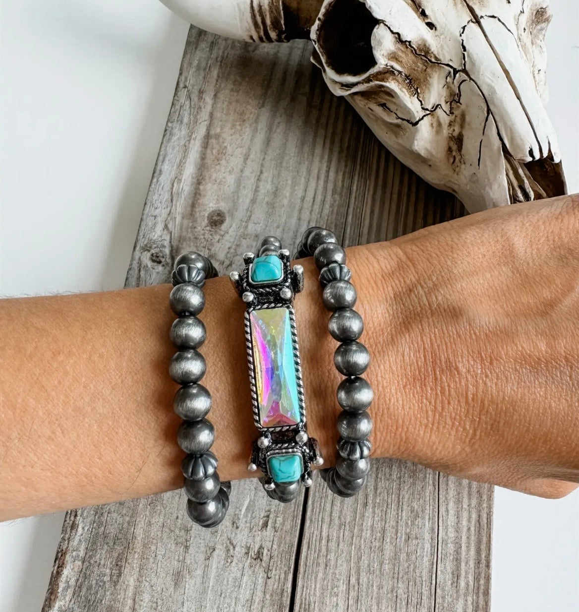 Western Beaded Bracelet Set