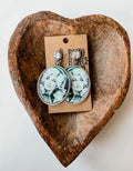 Dolly Printed Dangle Earrings