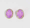Dolce Rosa Lavender Studs